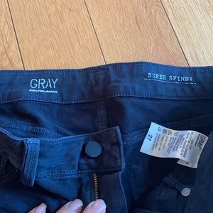 Saks fifth avenue gray jeans line